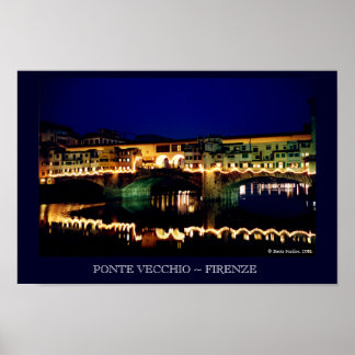 Poster Ponte Vecchio