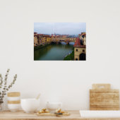 Poster Ponte Vecchio, Florence, Italie (Cuisine)
