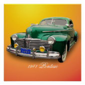 POSTER PONTIAC 1941 (Devant)