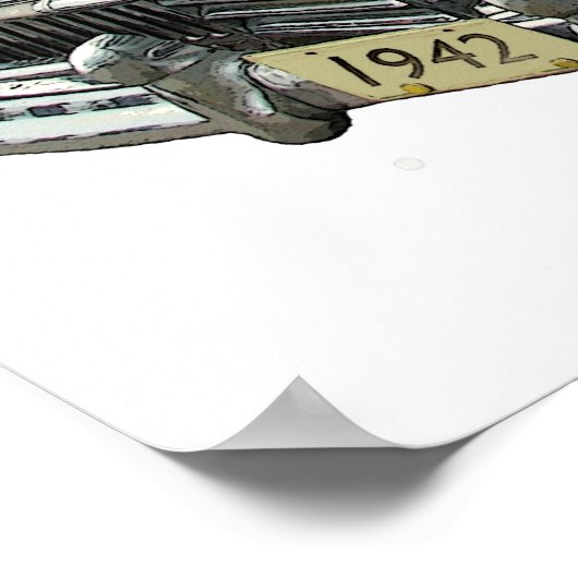 Poster Pontiac 1942 (Coin)