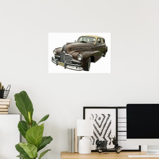 Poster Pontiac 1942 (Bureau à domicile)