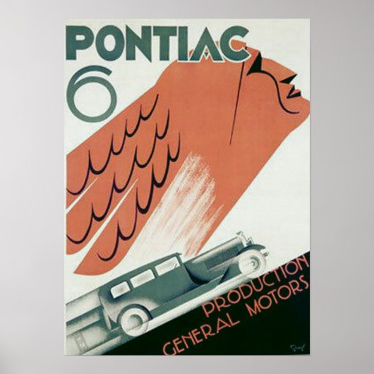 Poster Pontiac 6 (Devant)