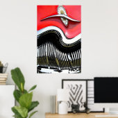 POSTER PONTIAC DES ANNÉES 50 (Bureau à domicile)