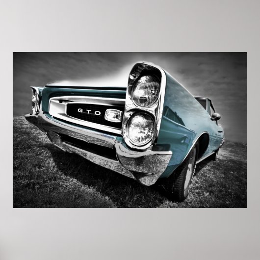 Poster Pontiac GTO 1966 (Devant)