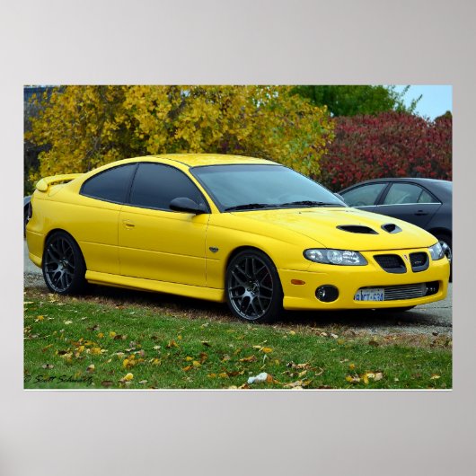 Poster Pontiac GTO 2005 (Devant)