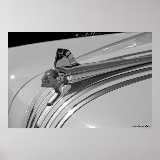 Poster Pontiac Silver Streak Hood Ornament (Devant)