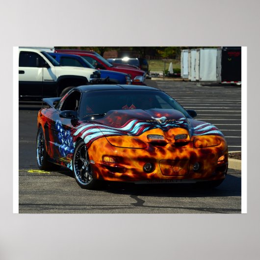 Poster Pontiac Trans Am Ram Air (Devant)