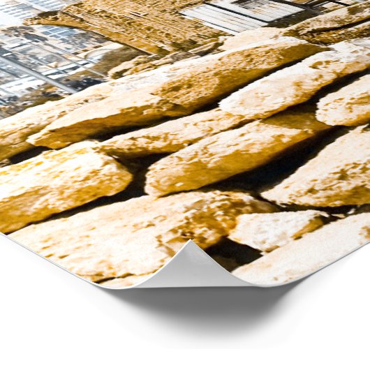 Poster Ponts à Tel Aviv (Coin)