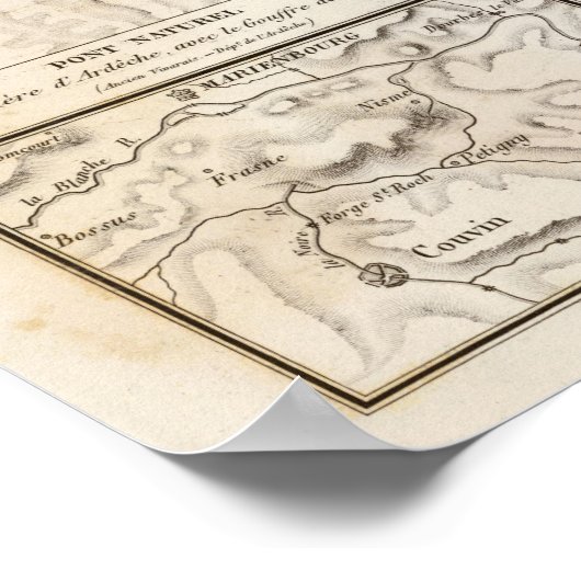 Poster Ponts naturels (Coin)