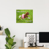 Poster Pony à Tutu (Bureau à domicile)