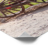 Poster Pony Cart Amish (Coin)