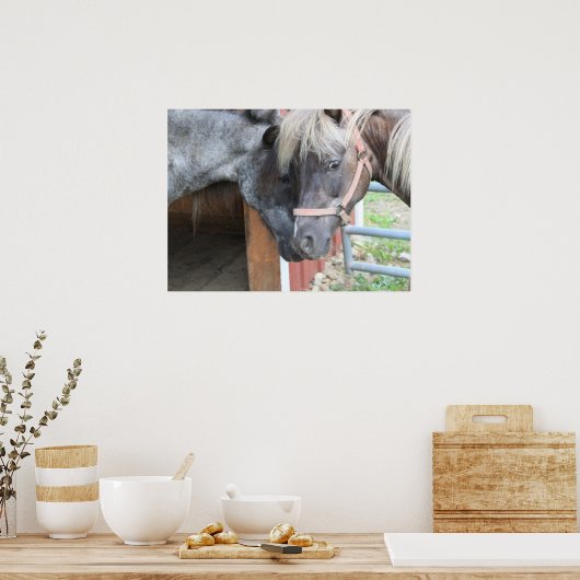 Poster Pony Nuzzle (Cuisine)