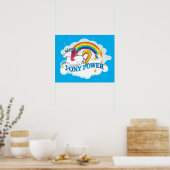 Poster Pony Power Unicorn (Cuisine)