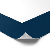 Poster Pony sauvage | Cheval aquarelle (Coin)