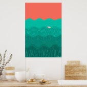 Poster Ponyo inspiré (Cuisine)