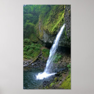 Poster Ponytail Falls, Oregon