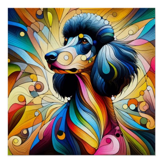 Poster Poodle (Devant)