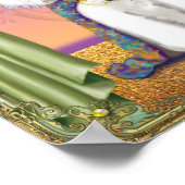 Poster Poodle blanc Far East Princess Imprimer (Coin)