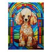 Poster Poodle de crème (Devant)