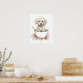 Poster Poodle de nouilles - (Cuisine)