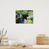Poster Poodle Garden Imprimer (Cuisine)