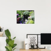 Poster Poodle Garden Imprimer (Bureau à domicile)
