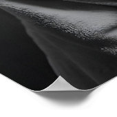 Poster Poodle in Bathrobe Art Print, Funny Dog Bathroom (Coin)