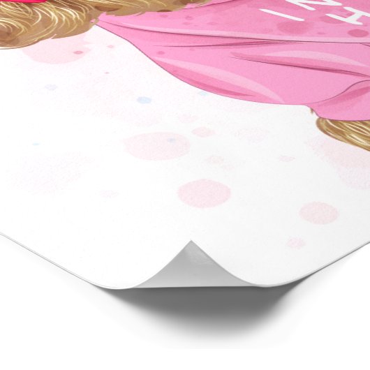 Poster Poodle mignon (Coin)