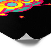 Poster Poof ! Comique Pop Art Joueur Surprise (Coin)