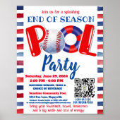 Poster Pool & Baseball (Devant)