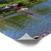 Poster Pool de dragons noirs - Yunnan, Chine (Coin)