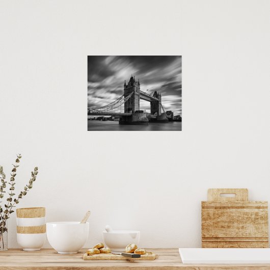 Poster Pool de Londres, Angleterre (Cuisine)