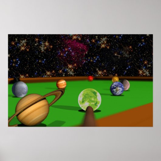 Poster Pool d'espace 2 (Devant)