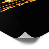 Poster Pool Ll Sharp Shop Billiards Gun Jaune (Coin)