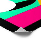 POSTER ~ POOL ~ MILLIARDS EN ABSTRAIT ~ CUE BALL (Coin)