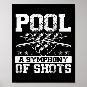 Poster Pool Une Symphonie De Tirages Ckprint Pool Player