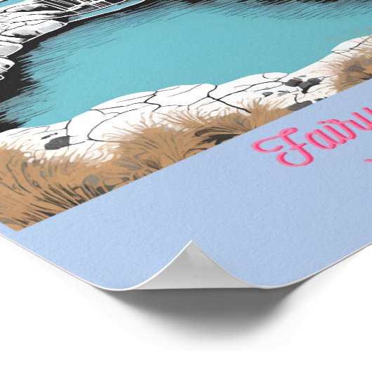 Poster Pools de fées, Écosse (Coin)