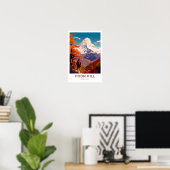 Poster Poonhill Annapurna (Bureau à domicile)