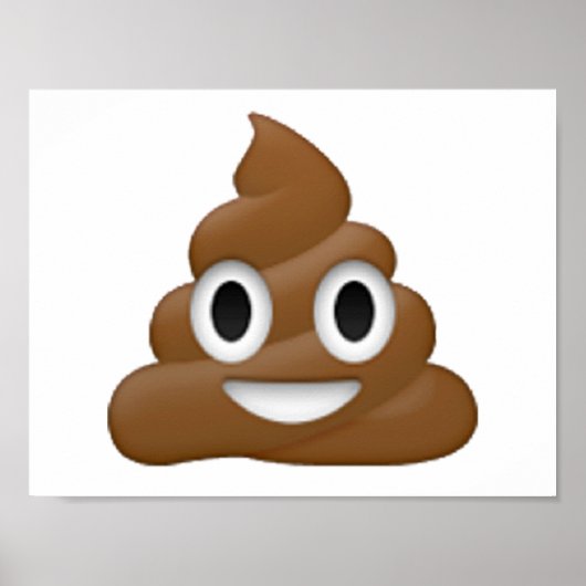Poster Poop - Emoji (Devant)