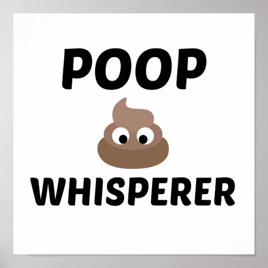 POSTER POOP WHISPERER (Devant)