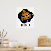 Poster Poopiter Funny Planet Jupiter Pun (Cuisine)