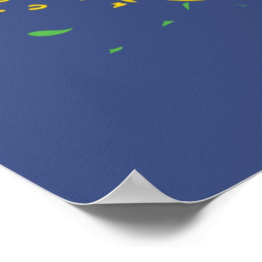 Poster Pop Art ananas (Coin)