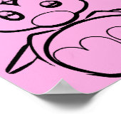 Poster Pop Art Baby Tux (Coin)