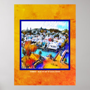 Poster Pop Art Bermudes