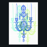 Poster Pop Art Bougie Sconce Art Photographie Imprimer<br><div class="desc">Photographie originale d'une pièce murale antique en chandelabre dans un style pop art contemporain. Photo avec effets spéciaux pour un style pop art graphique. Cela aurait l'air magnifique encadré dans un mat blanc et un cadre bleu vif dans une maison ou un bureau! La taille est de 13 po x...</div>