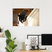 Poster Pop Art Cat (Bureau à domicile)