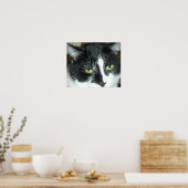 Poster Pop Art Cat (Cuisine)