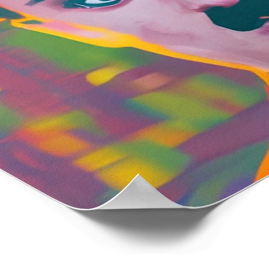 Poster Pop Art Chaplin (Coin)