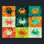 Poster Pop Art Crab Cubism<br><div class="desc">Poster Pop Art Crab Cubism</div>