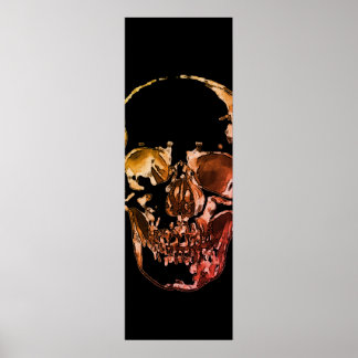 Poster Pop Art crâne